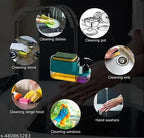 3 in 1 Soap Dispenser for Kitchen Dishwasher Liquid Dispenser Pump with Sponge Kitchen Cleaner